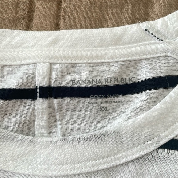 Banana Republic XXL Stripe Long Sleeve Tee - Picture 3 of 4